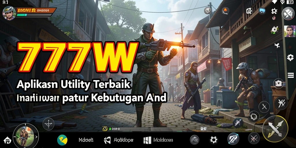 Tampilan antarmuka 7777W yang rapi dan intuitif.