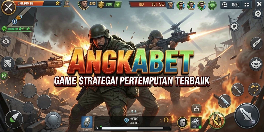 Screenshot gameplay <strong>ANGKABET</strong> menunjukkan strategi pertempuran yang seru.