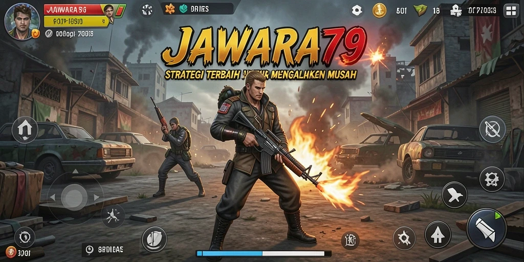 Tampilan gameplay yang menarik dalam JAWARA79 dengan strategi yang mendebarkan.