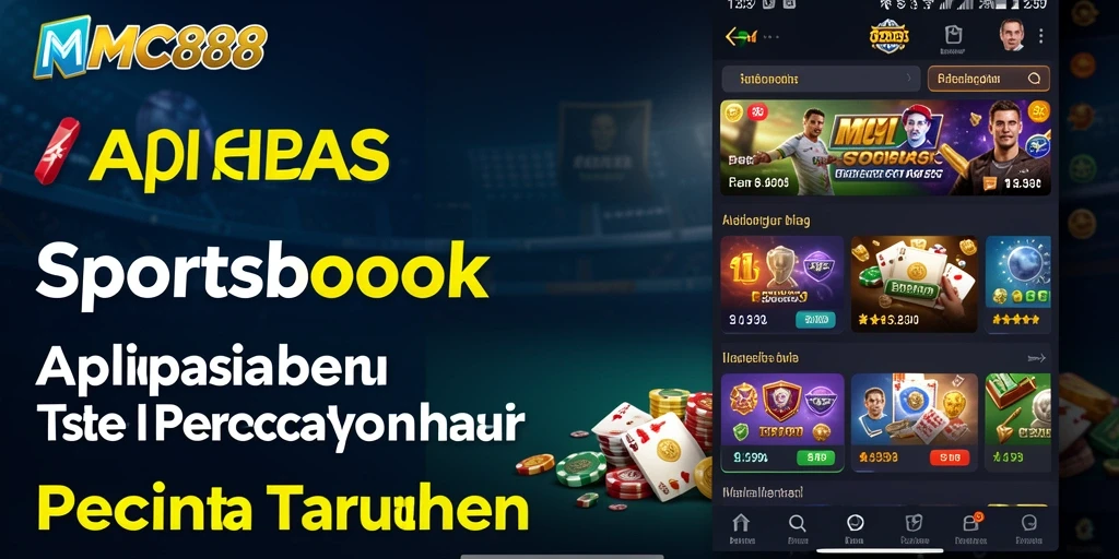 Screenshot utama MC888 menampilkan antarmuka taruhan yang interaktif dan menarik.