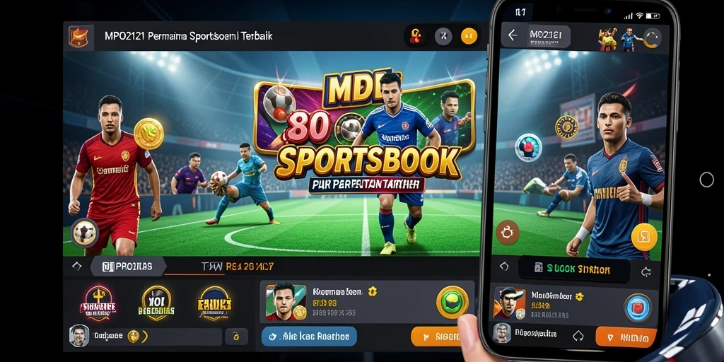Tampilan utama gameplay Sportsbook MPO2121 dengan berbagai pilihan taruhan.