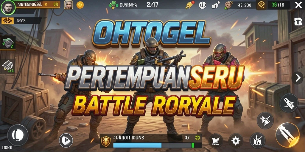 Gameplay menarik di OHTOGEL Battle Royale.