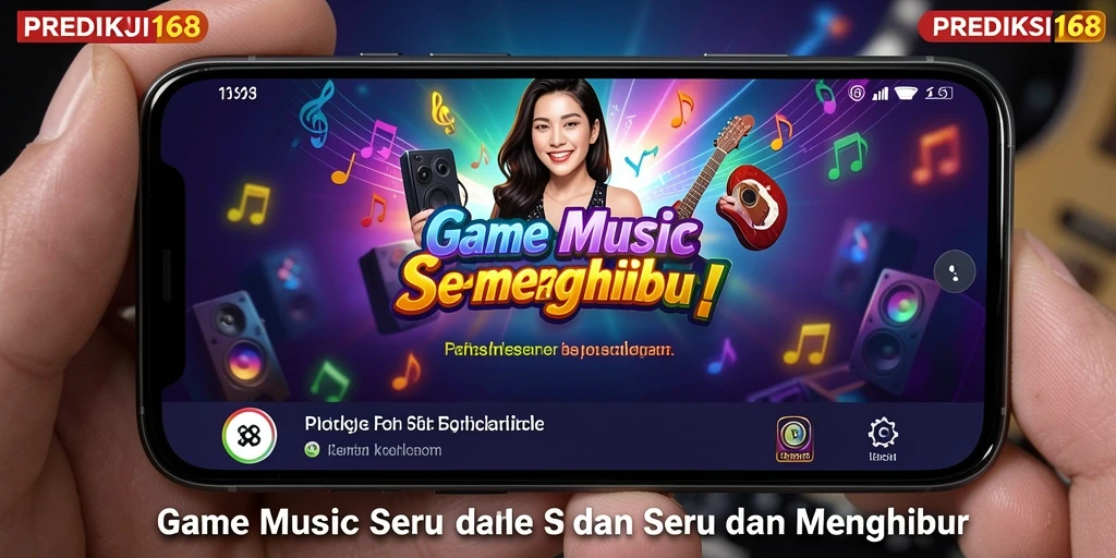 Tampilan gameplay seru dalam aplikasi musik PREDIKSI168.