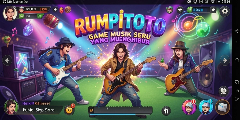 Tampilan gameplay yang seru dan interaktif di RUMPITOTO.