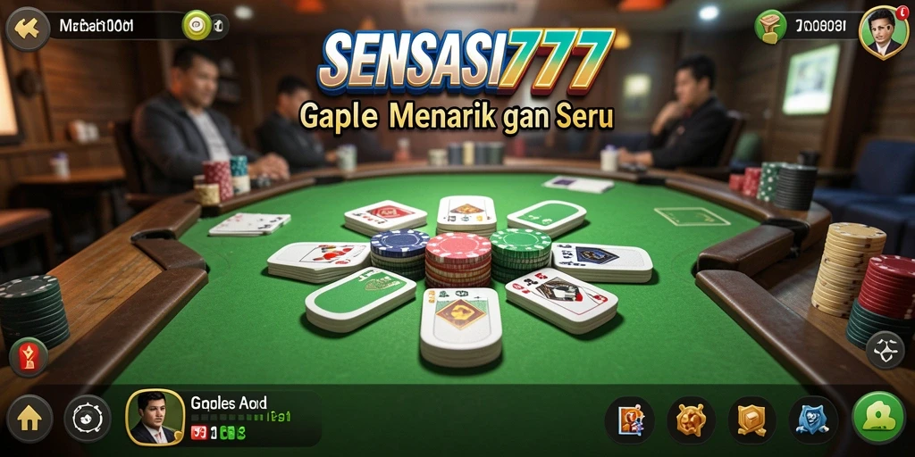 Tampilan gameplay seru dari SENSASI777 yang memikat.