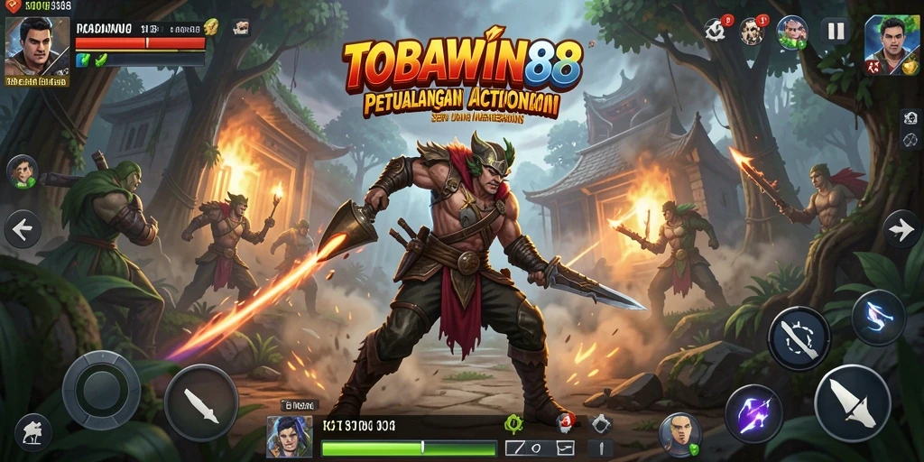 Gameplay seru TOBAWIN88 dengan aksi penuh adrenalin.