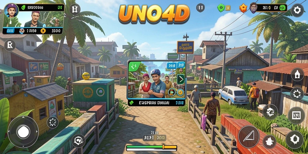 Gameplay <strong>UNO4D</strong> yang menarik dan inovatif dalam dunia simulation.